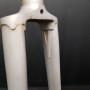 COPPI 700 sand-blasted steel fork (Ref 202)