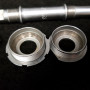 Tretlagerachse N.O.S "ZEUS mit Keilnut" 127 mm 25 x 1 (Ref 432)