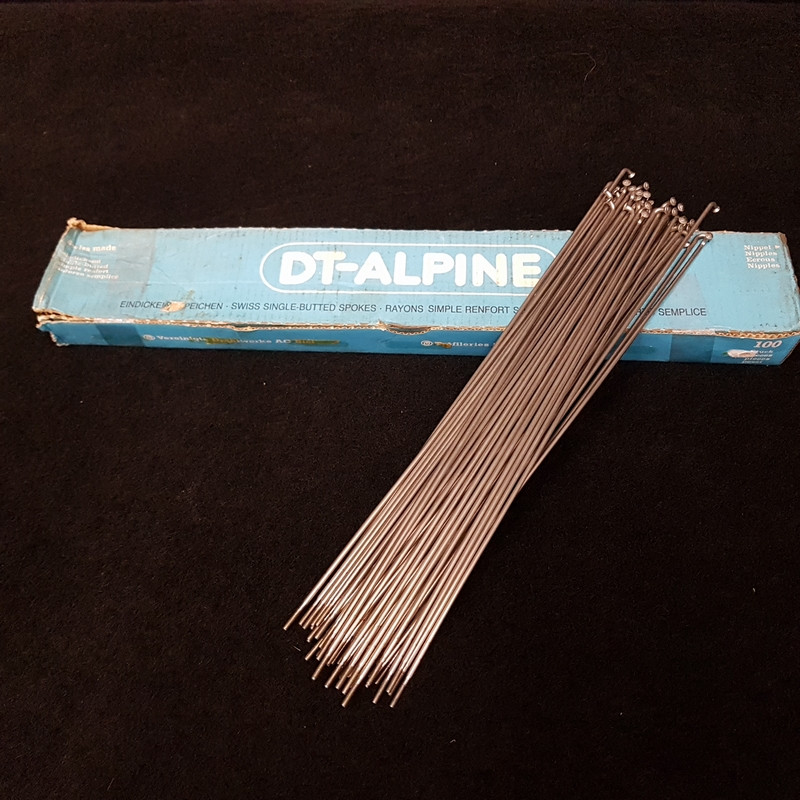 Set of 5 DT ALPINE spokes Ø 2.2 - 265 mm