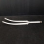 Fourche 700 sablée acier brut 25.4 x 24 (Ref 224)