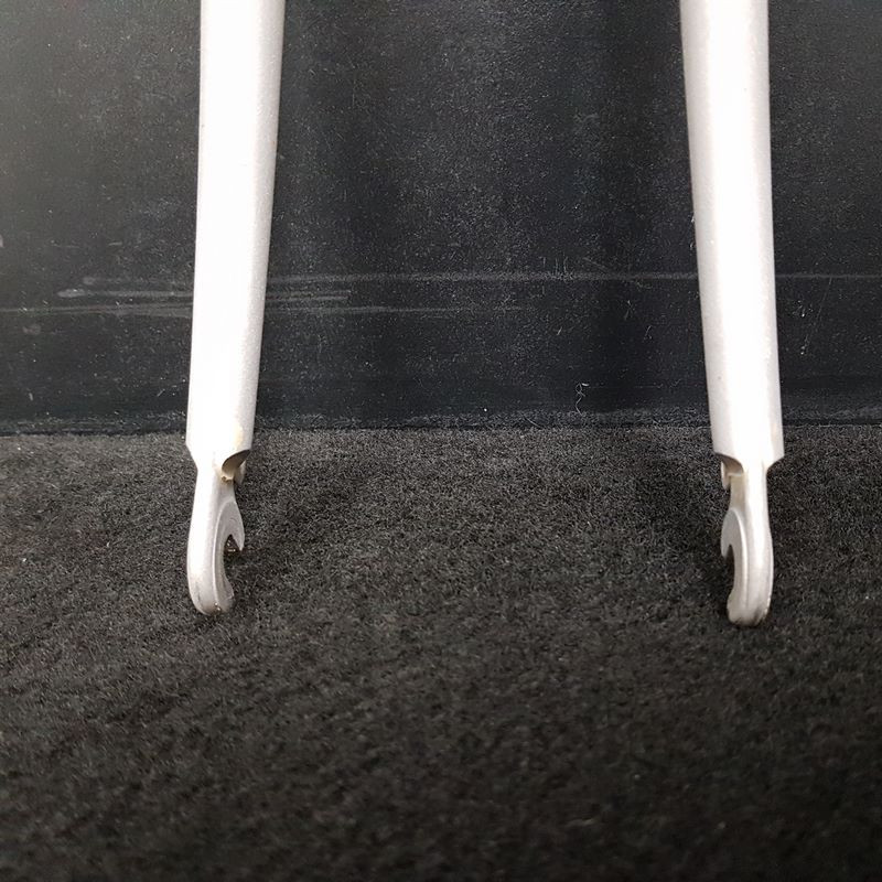 700er Gabel aus sandgestrahltem Stahl 25 x 1 (Ref 225)