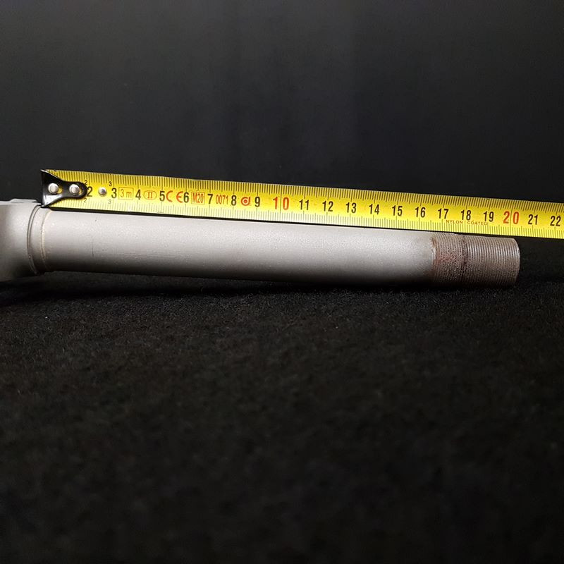 700er Gabel aus sandgestrahltem Stahl 25 x 1 (Ref 225)