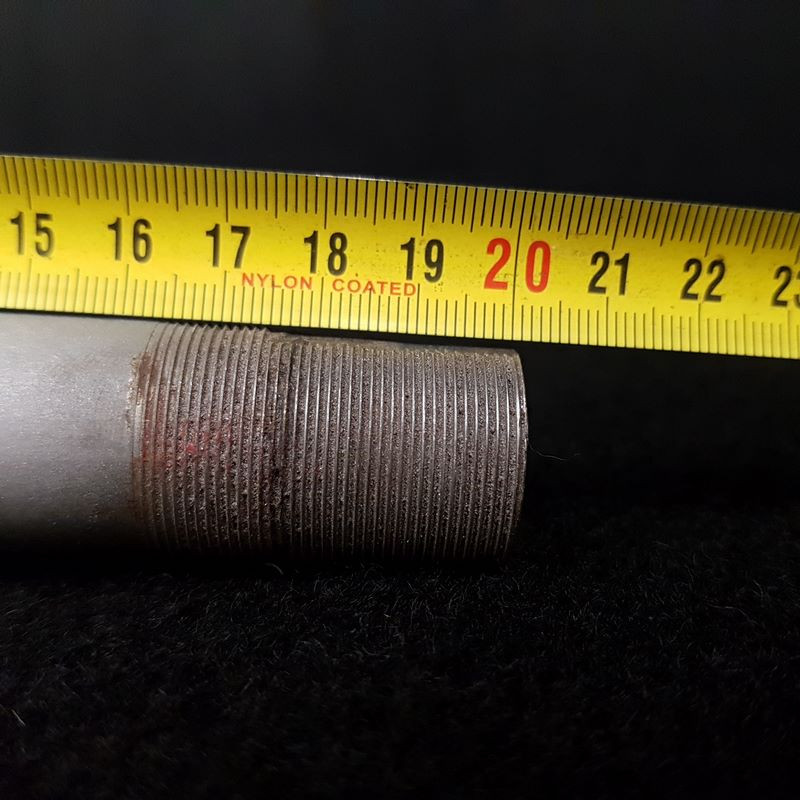 700er Gabel aus sandgestrahltem Stahl 25 x 1 (Ref 225)