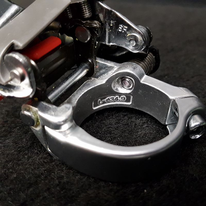 SHIMANO ALIVIO MC18" 34.9 N.O.S front derailleur (Ref 1594)