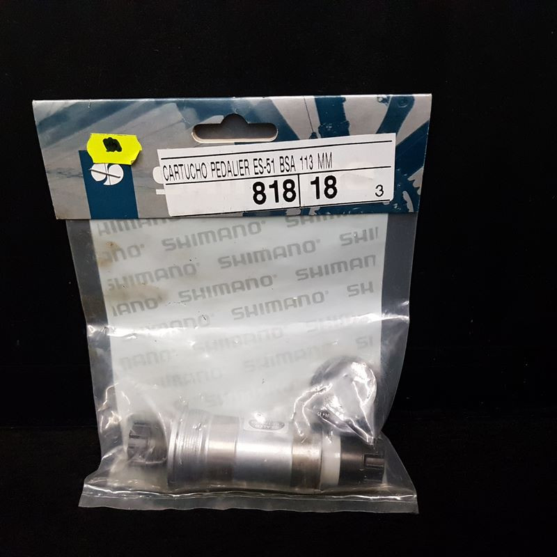 OCTALINK "SHIMANO BB-ES51" bottom bracket axle 113 mm 1.37 x 24 (Ref 405)