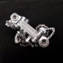 CAMPAGNOLO RECORD DRILLED "6v rear derailleur (Ref 1604)