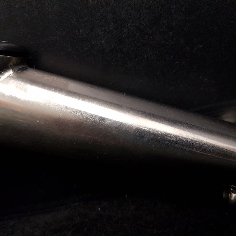 Attacco KALIN ACIER BROSSE" 130 mm N.O.S. (rif. 940)