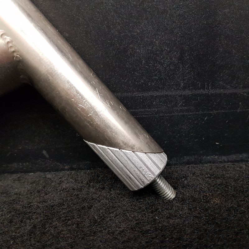 Attacco KALIN ACIER BROSSE" 130 mm N.O.S. (rif. 940)