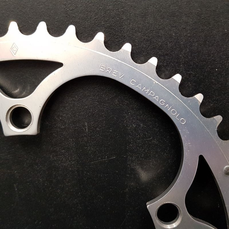 CAMPAGNOLO RECORD" N.O.S chainring 53d BCD 135 (Ref 1386)