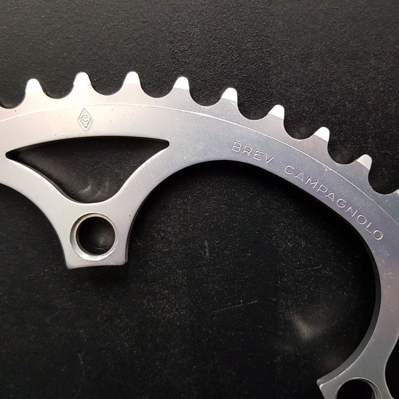 CAMPAGNOLO RECORD" N.O.S chainring 53d BCD 135 (Ref 1386)