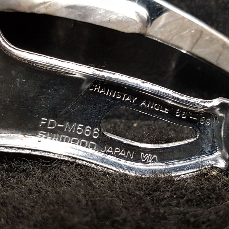 Desviador SHIMANO LX M566" (Ref 1638)