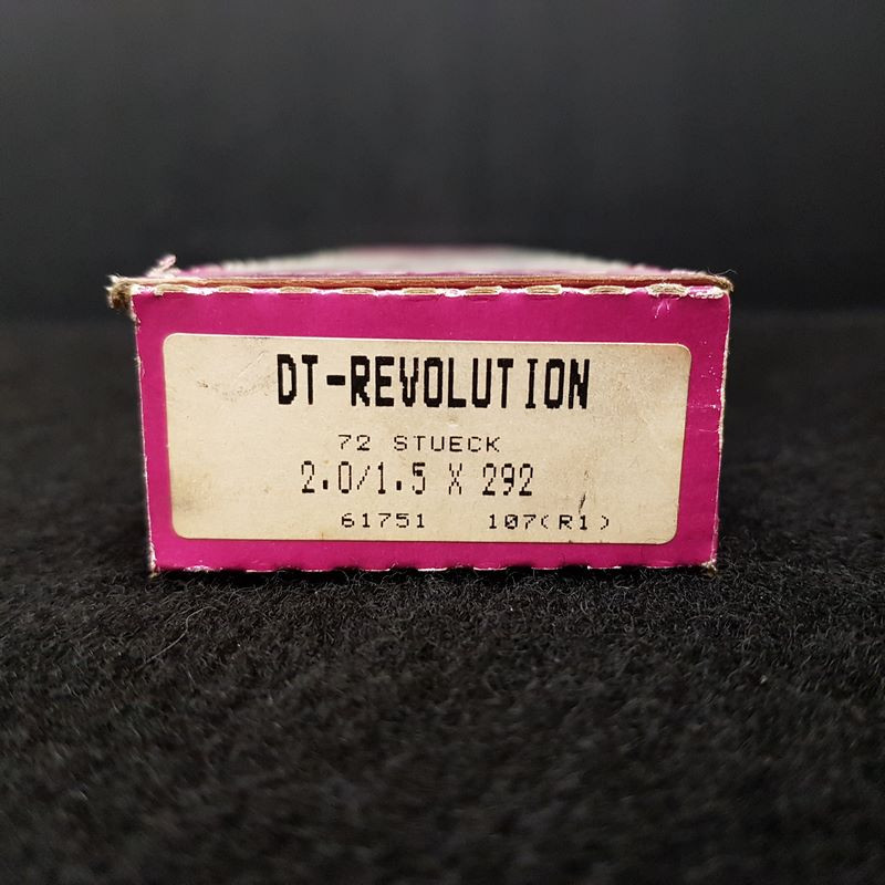 Satz von 5 Speichen DT REVOLUTION Ø 1.5/2.0 - 292 mm