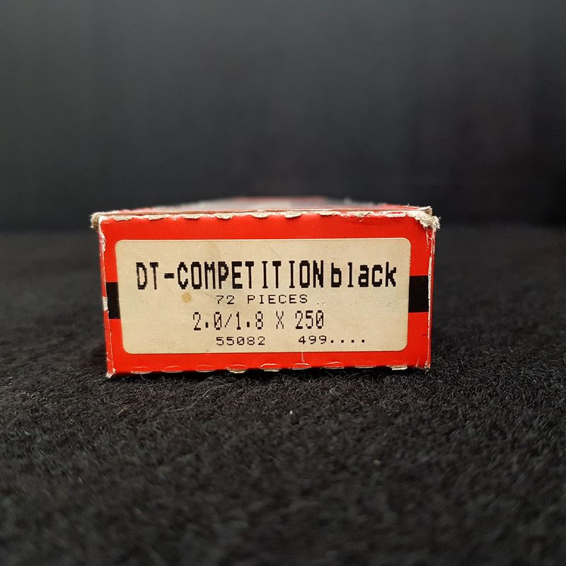 Set of 5 DT COMPETITION BLACK spokes Ø 1.8/2.0 - 250 mm
