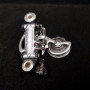 CAMPAGNOLO SUPER RECORD Gen1 " 6v rear derailleur (Ref 1644)
