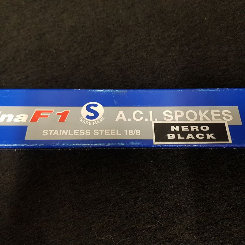Juego de 5 radios A.C.I ALPINA F1 Ø 1.7/2.0 - 296 mm