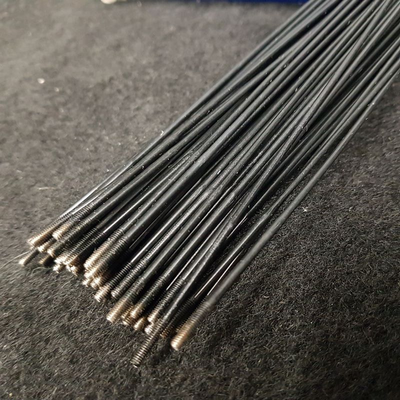 Set of 5 A.C.I ALPINA F1 spokes Ø 1.7/2.0 - 296 mm