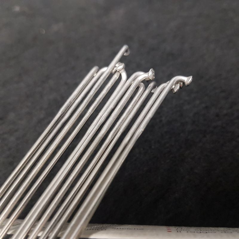 Set of 5 CARBEX PRO spokes Ø 1.8/2.0 - 291 mm