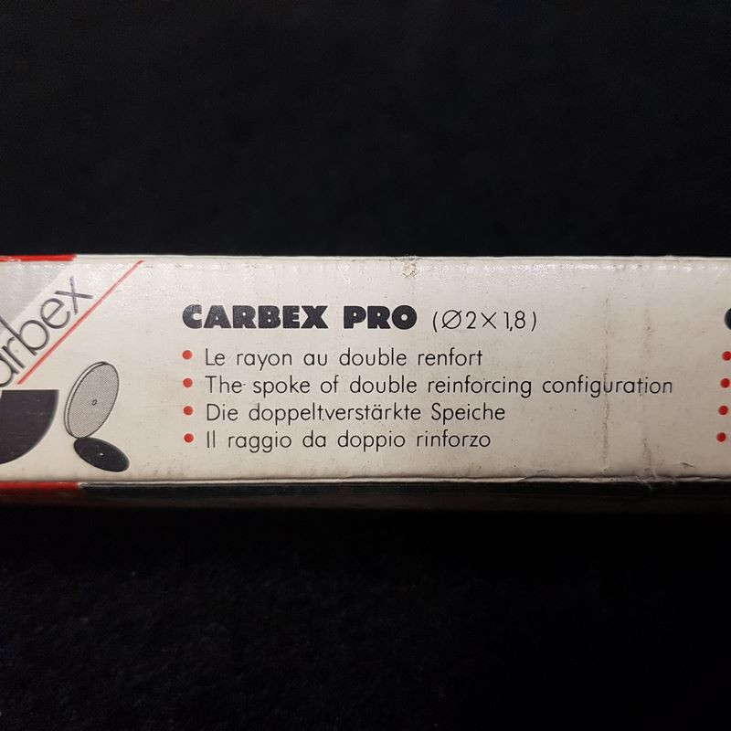 CARBEX PRO rojo radios Ø 1.8/2.0 - 305 mm