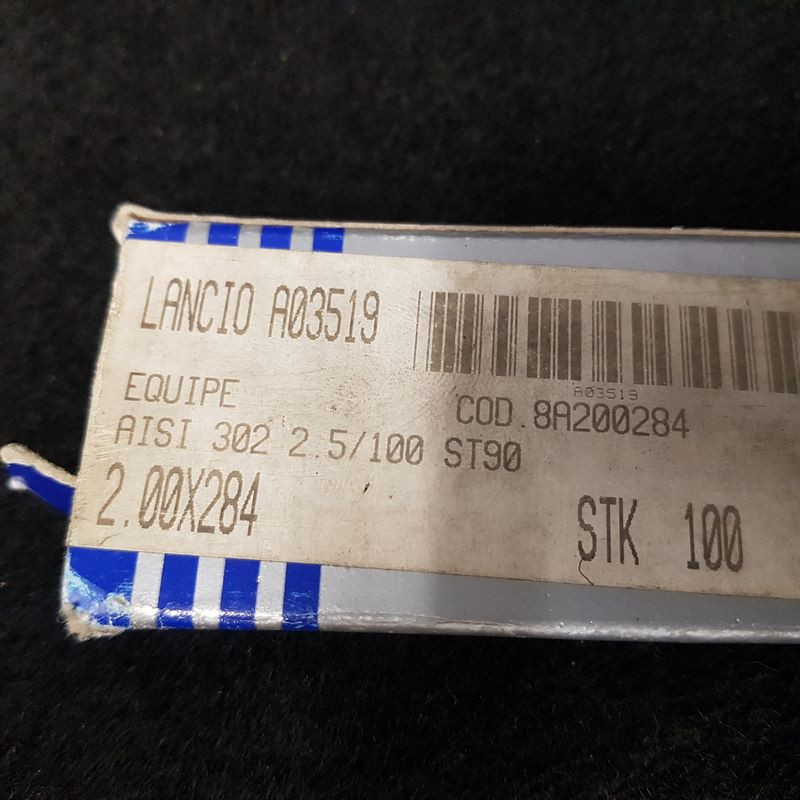 Juego de 5 radios A.C.I EQUIPE by ALPINA Ø 2,0 - 284 mm