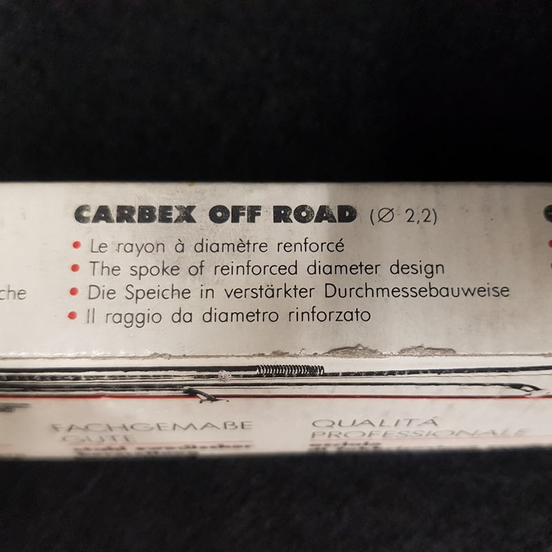 Set von 5 Speichen CARBEX OFF ROAD Ø 2.2 - 262 mm