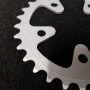 SHIMANO ULTEGRA triple" 30d BCD 74 chainring (Ref 1417)
