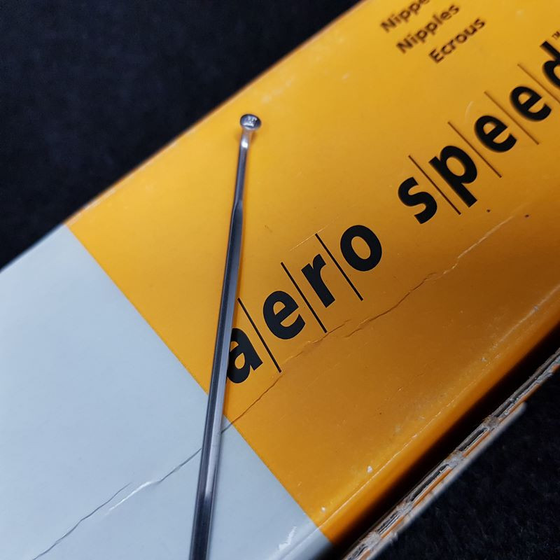Set di 5 raggi DT AERO Ø 1,8/1,2 - 266 mm