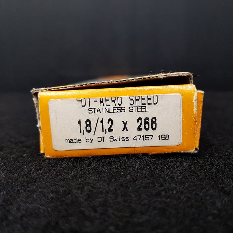 Set di 5 raggi DT AERO Ø 1,8/1,2 - 266 mm