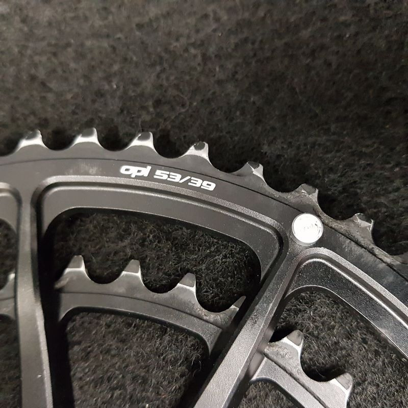 Platos "CANNONDALE SPIDERING" 53/39d (Ref 1439)