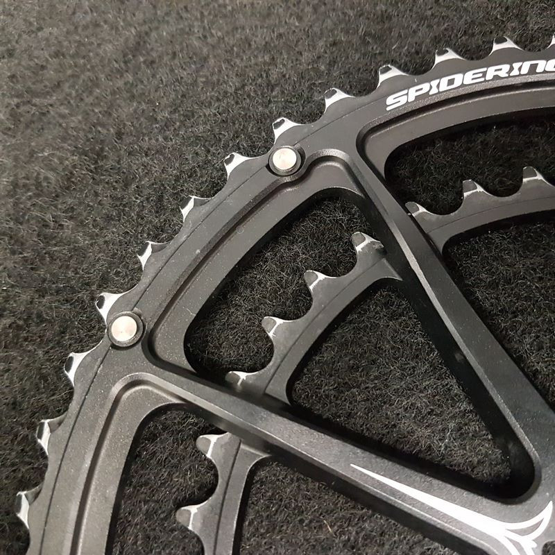 Platos "CANNONDALE SPIDERING" 53/39d (Ref 1439)