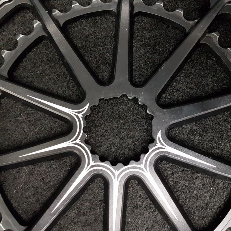 Platos "CANNONDALE SPIDERING" 53/39d (Ref 1439)