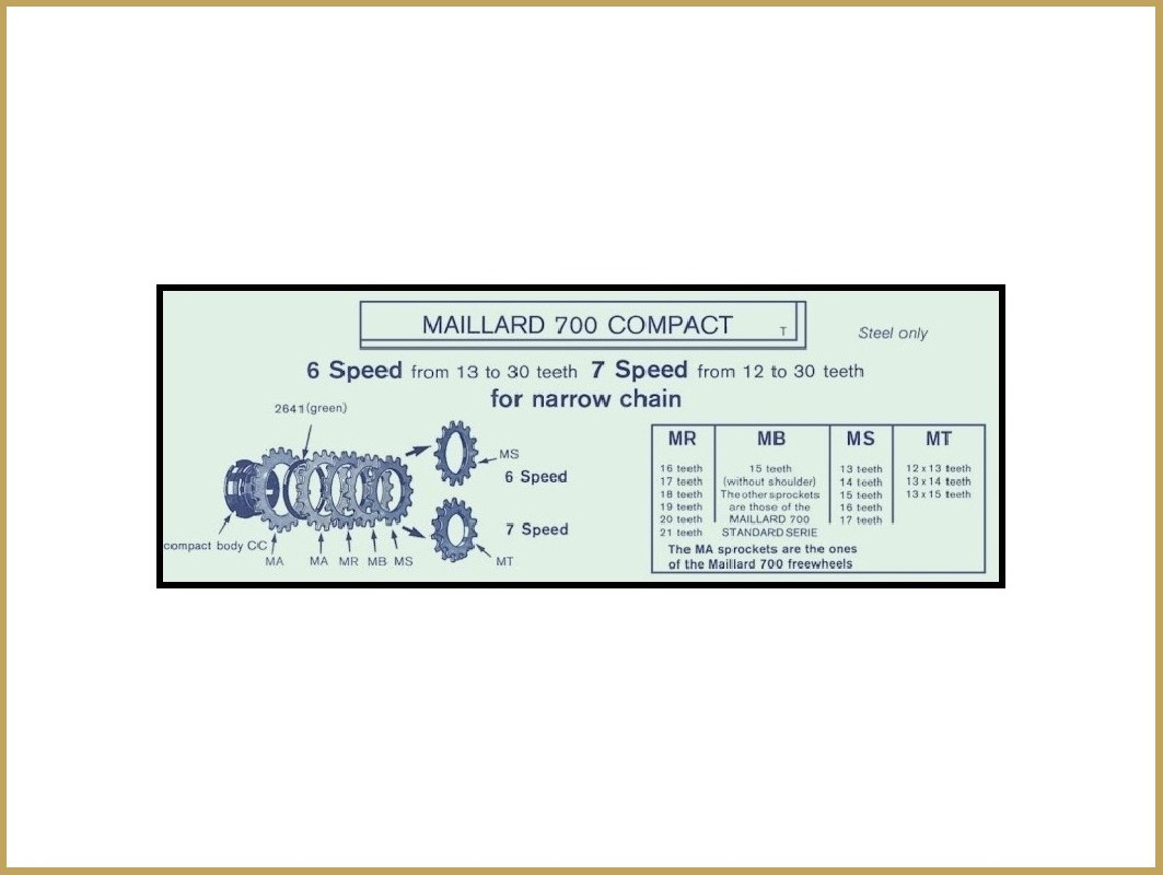 Maillard ZA" 18d ALU frontón (Ref 06)