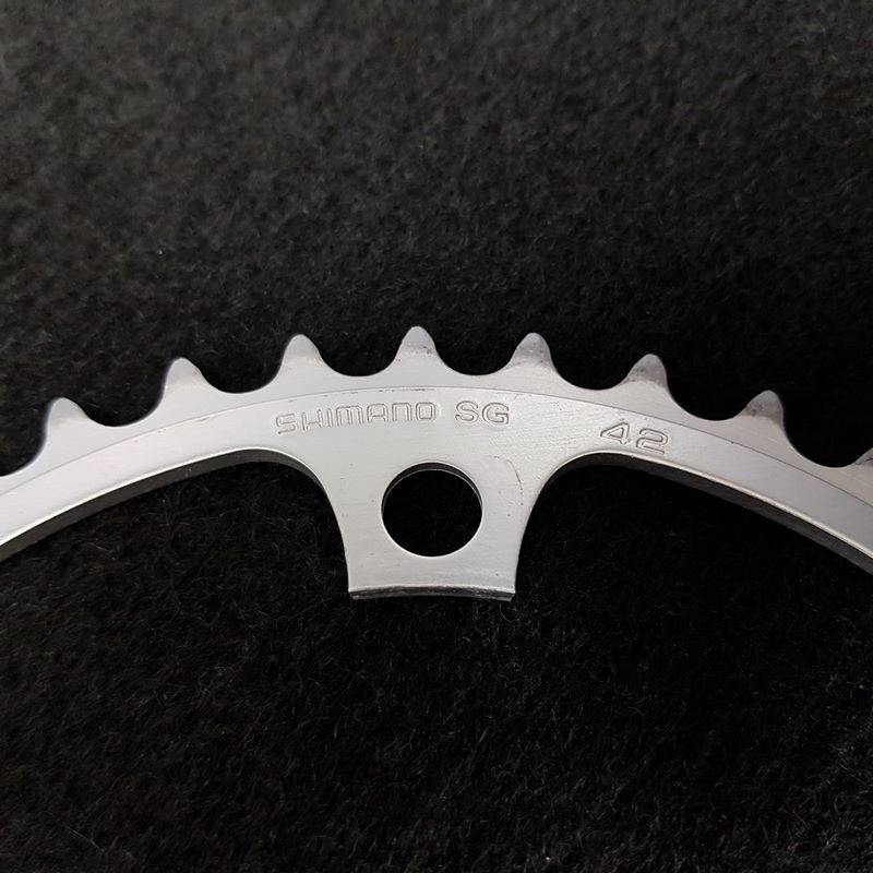 SHIMANO DURA ACE" 42D BCD130 chainring (Ref 1441)