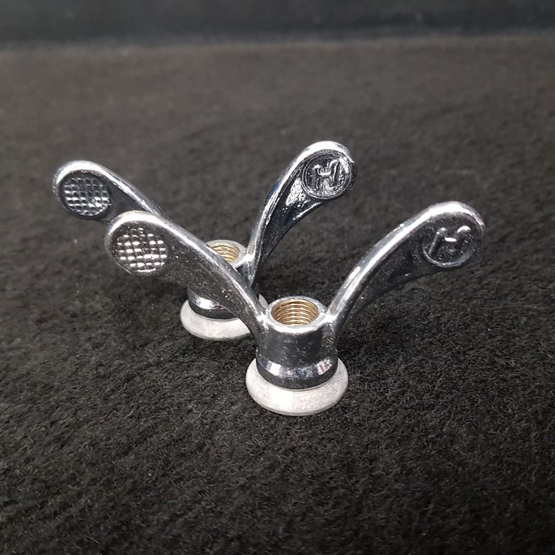 N.O.S "HURET" clamping butterflies 9.5 mm (Ref 116)