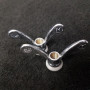 N.O.S "HURET" clamping butterflies 9.5 mm (Ref 116)
