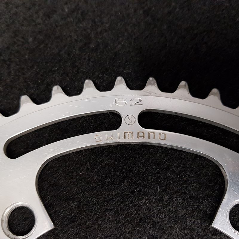 Plateau "SHIMANO DURA ACE" 52d BCD 130 (Ref 1491)