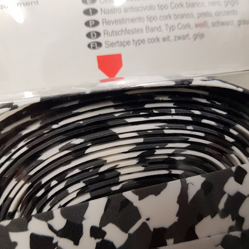 Handlebar LIEGE "BLANC/NOIR/GRIS" (Ref 88)