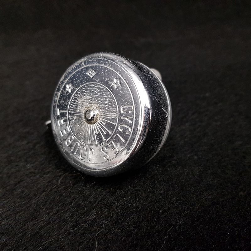 Sonnette "CYCLES JOUBERT" Ø 55 mm (Ref 35)