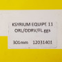 MAVIC 12031401 "KSYRIUM EQUIPE" 301 mm radio trasero