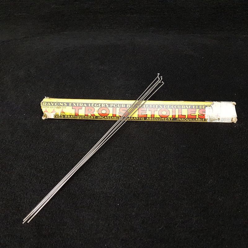 Set of 5 ROBERGEL THREE-STAR spokes Ø 1.6/1.8 - 305 mm
