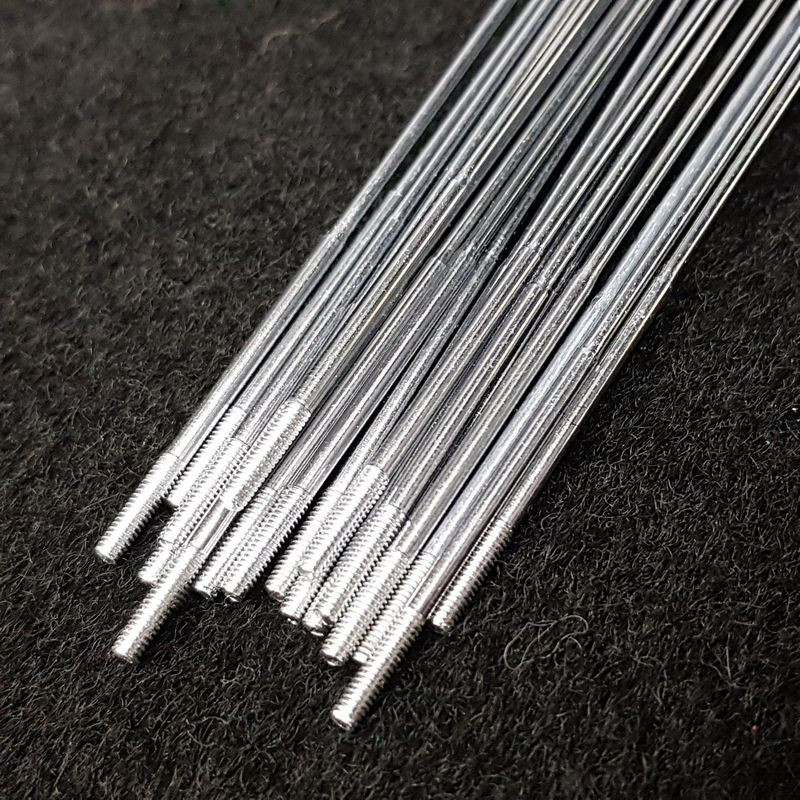 5er-Set PRYM CHROM Speichen 1.5/2.0 - 295 mm