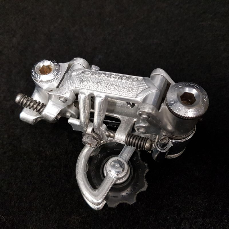 Hinterer Umwerfer "CAMPAGNOLO RECORD patent 72" 6v (Ref 1769)