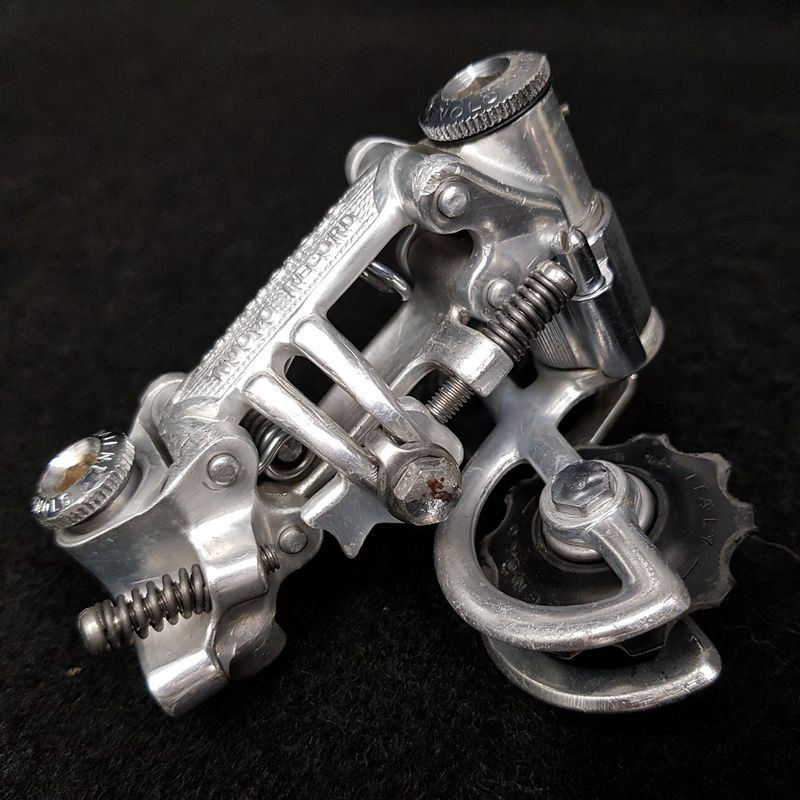 Hinterer Umwerfer "CAMPAGNOLO RECORD patent 72" 6v (Ref 1769)