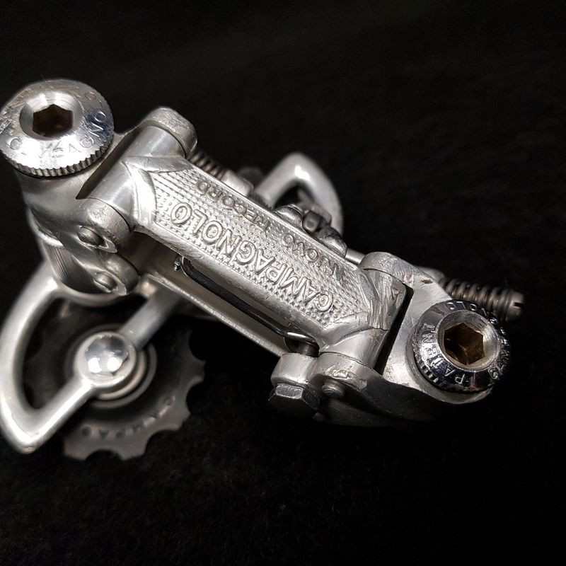 Hinterer Umwerfer "CAMPAGNOLO RECORD patent 72" 6v (Ref 1769)