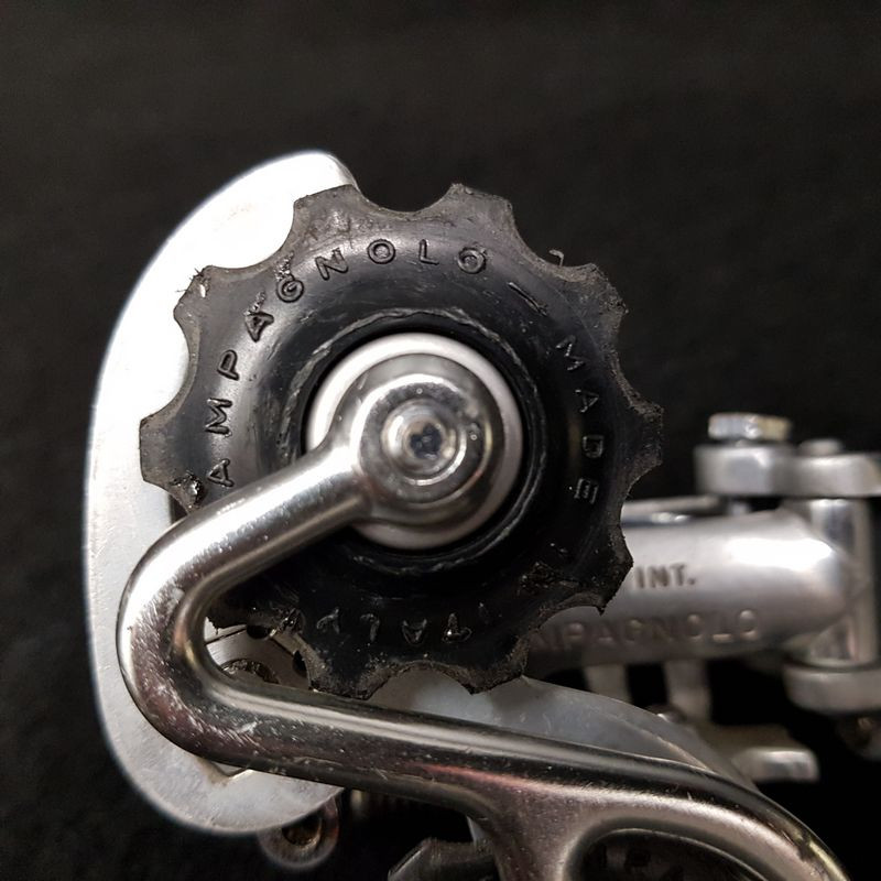 Hinterer Umwerfer "CAMPAGNOLO RECORD patent 72" 6v (Ref 1769)