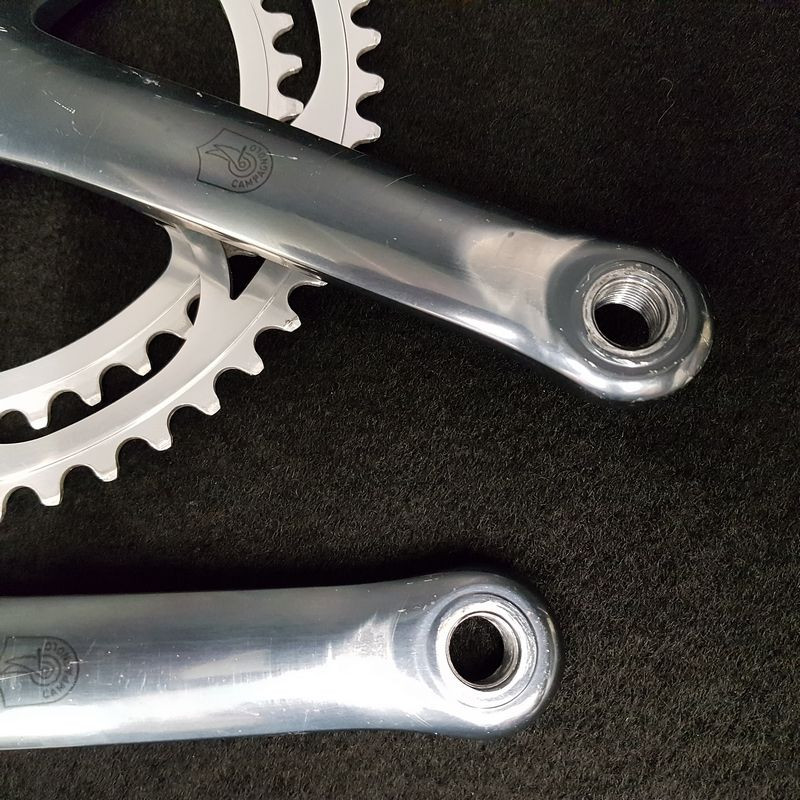 CAMPAGNOLO C RECORD CENTURY" crankset 170 mm (Ref 927)