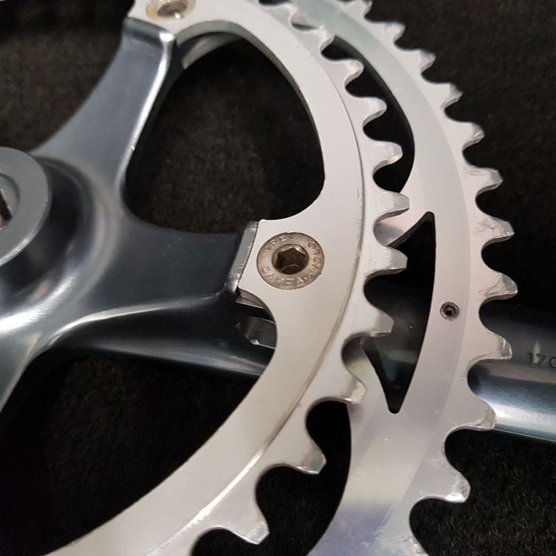 Pédalier "CAMPAGNOLO C RECORD CENTURY" 170 mm (Ref 927)
