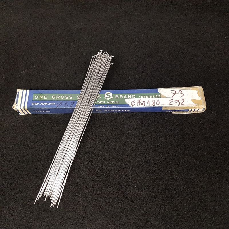 Satz von 5 Speichen A.C.I ONE GROSS AERO Ø 1.8 - 292 mm