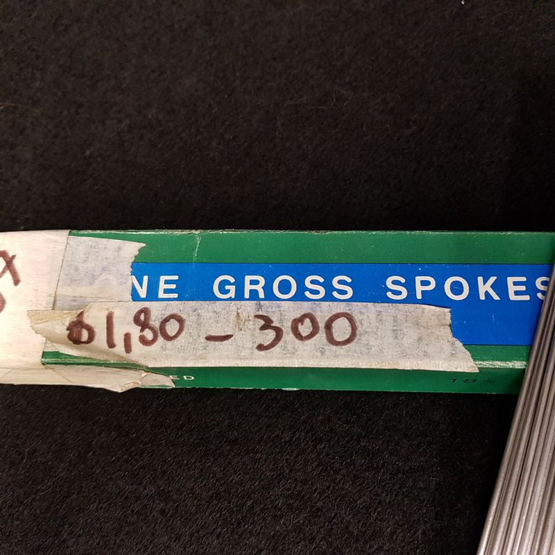 Satz von 5 Speichen A.C.I ONE GROSS Ø 1.8 - 300 mm