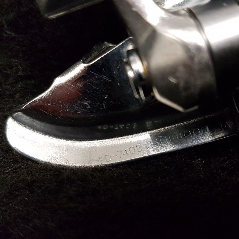 Umwerfer vorne "SHIMANO DURA ACE 7403" (Ref 1772)