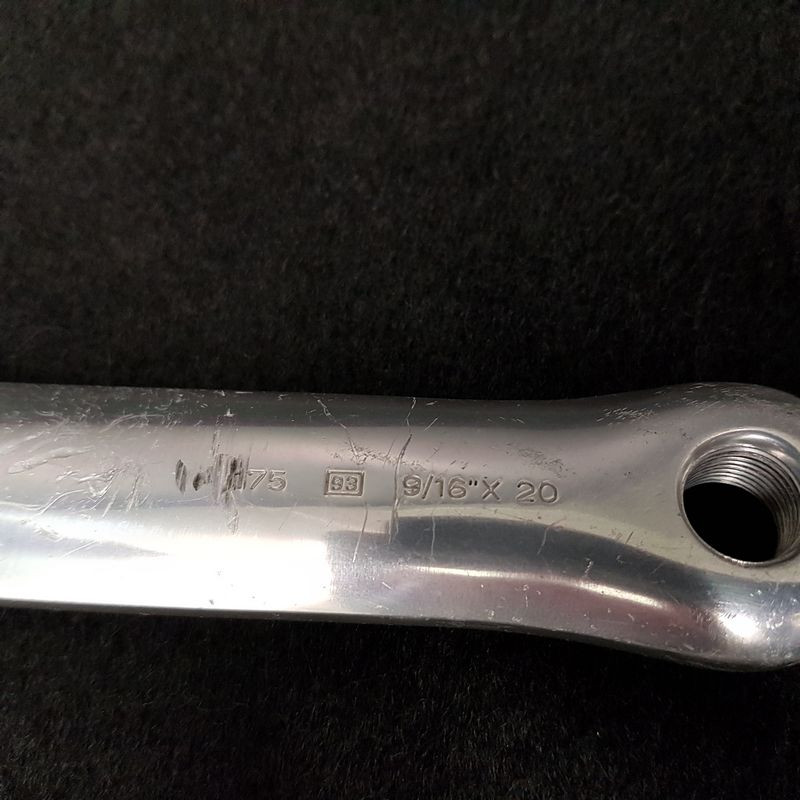Guarnitura diritta "CAMPAGNOLO C RECORD" 175 mm (Ref 935)